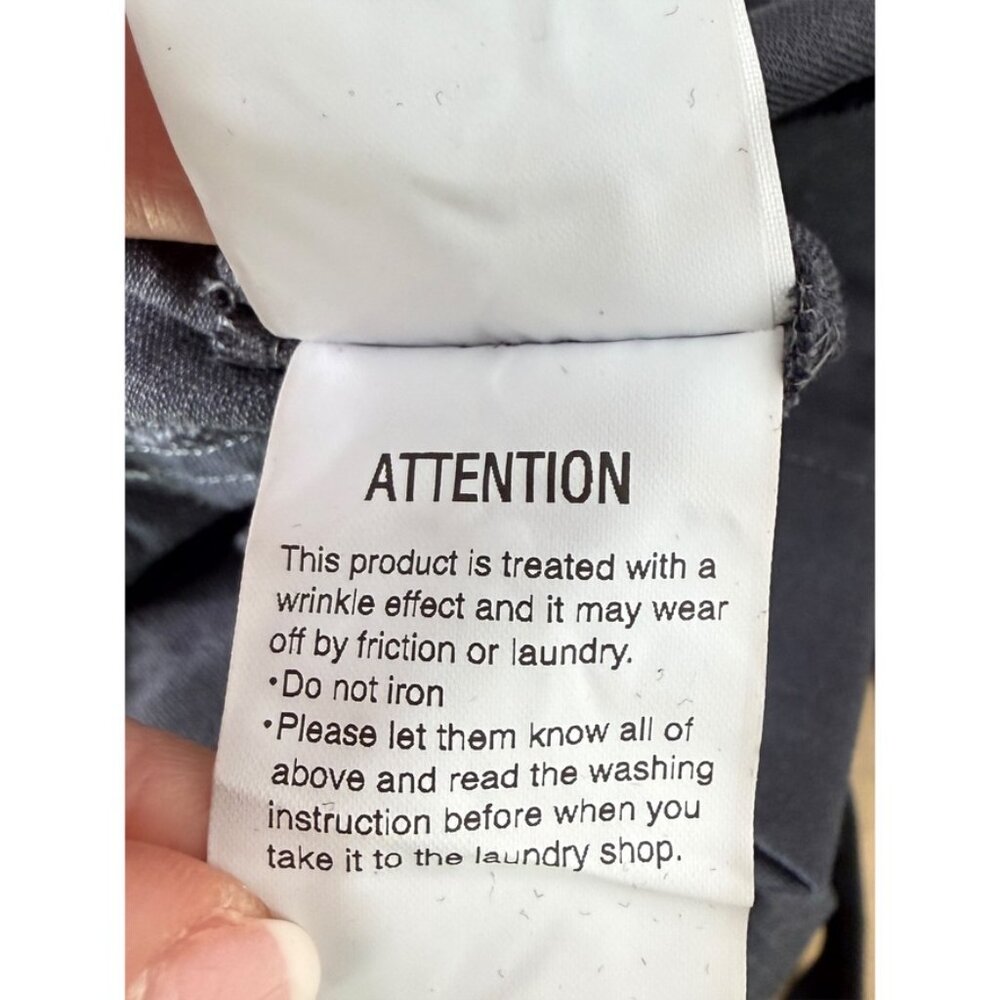 Pas de Calais Stretch Easy Drawstring Pants — Grey XS - Picture 7 of 9